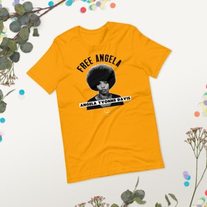 Yellow Angela Davis Tribute Tee
