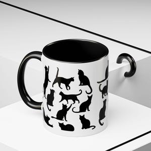 Black Cat Coffee Mug | Cat Mugs | Cat Gift | Gifts Black  Cat | Cute Cat Mug | Cats