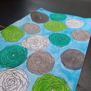 Fiori aromatici - Pittura ad acquerello