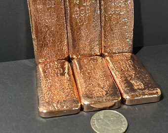 Copper Ingot Pure - Etsy