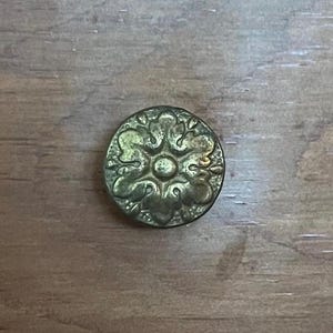 Tiradores de latón parisinos vintage - Precio por 2 tiradores, 8 en total disponibles