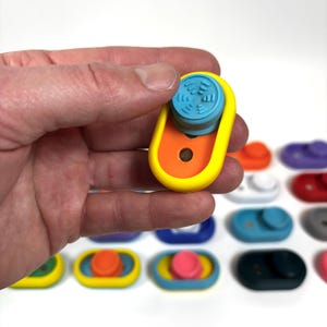 Customizable Magnetic Haptic Slider Fidget
