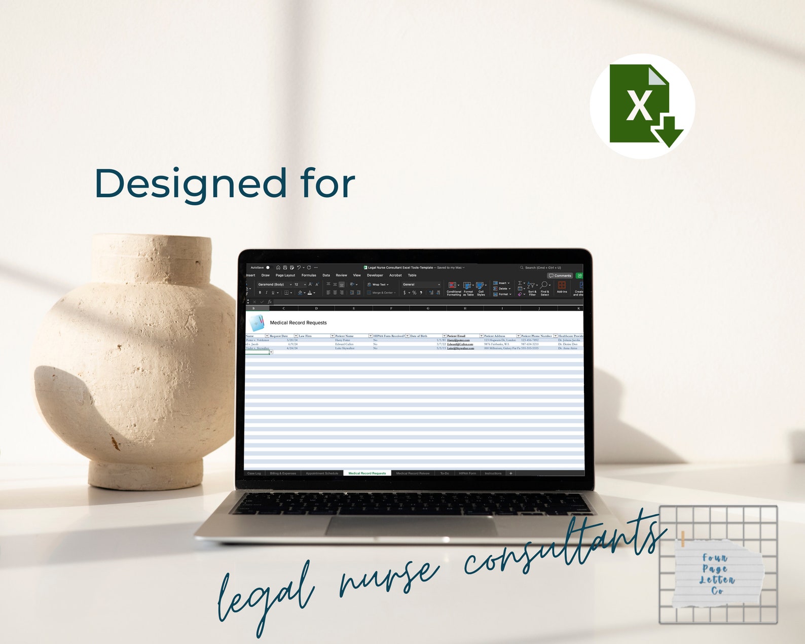 Image 2 for Legal Nurse Consultant Report Template
