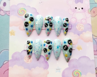 Cute Sprite Press on Nails