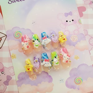 Pink Rainbow Friends My Melody