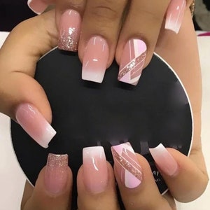 Short Acrylic Nails Ideas Etsy