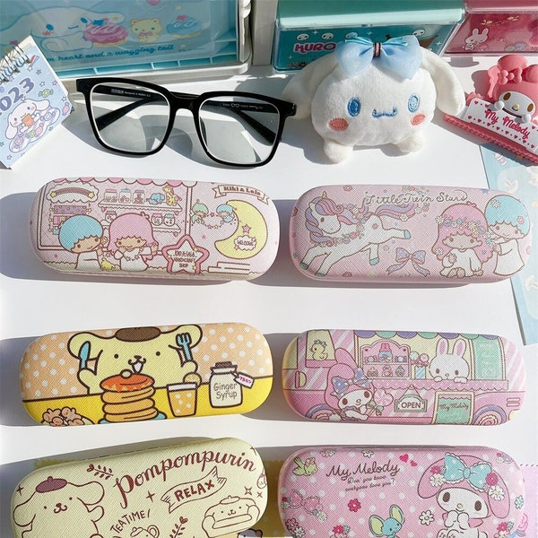 Cute Glasses Case Etsy