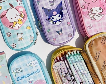 Sanrio Character Slim Pencil Case V2 school supplies