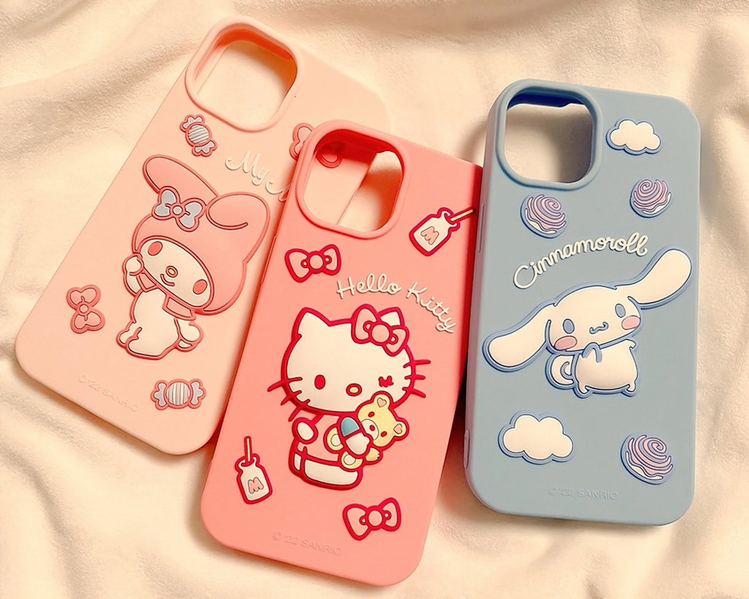 Hello Kitty Holder Strap Lanyard Phone Case For Xiaomi Redmi Note