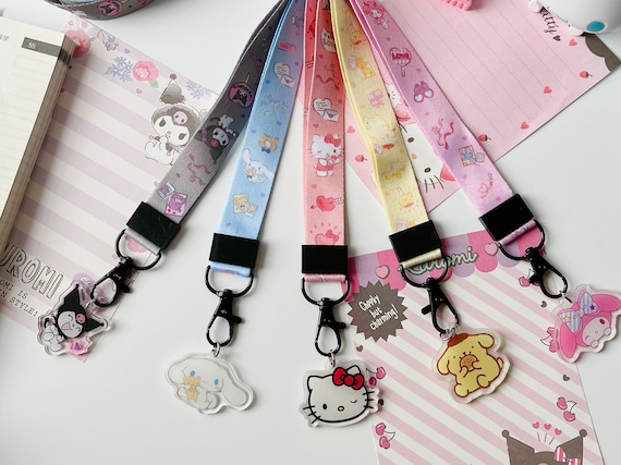  WONDERFUL FLOWER Lanyards for ID Badges, Lanyards for Keys, Key  Lanyard, Lanyards for Men and Women, Neck Strap Lanyard with Key Ring and  Leather Clip for Badge Holder, Key Chain Strap 