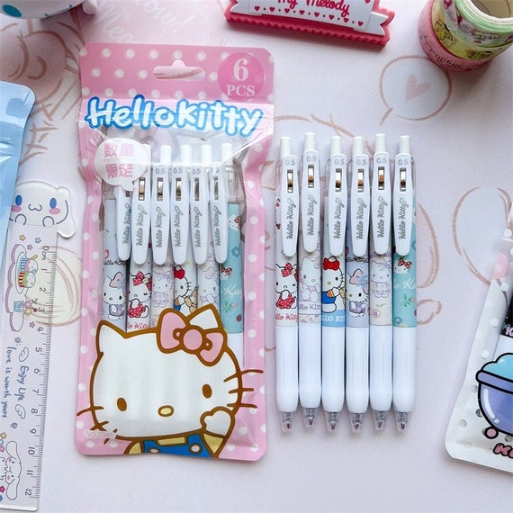 Cute Pens Cartoon Animal Pattern Pens Colored Gel Pen 0.5mm Fine