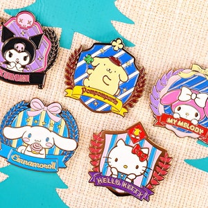 The Carefree Bee 7 Cute Pins, Kawaii Pins, Pins for Backpacks Aesthetic, Cat Pin, Cute Animal Pins, Cute Enamel Pins, Backpack Pins Aesthetic, Kawaii Pins for