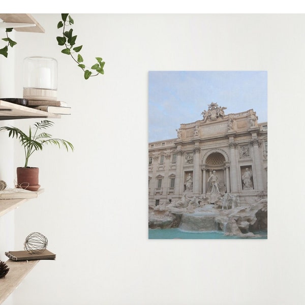 Rome, Italy - Printable Wall Art - Digital Download Photo - Travel Photography - Trevi Fountain Photo - European Holiday