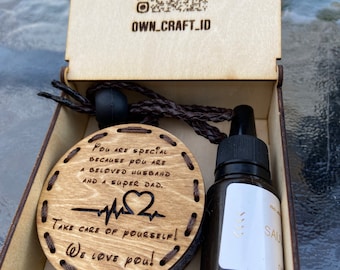 Aroma pendant for car.