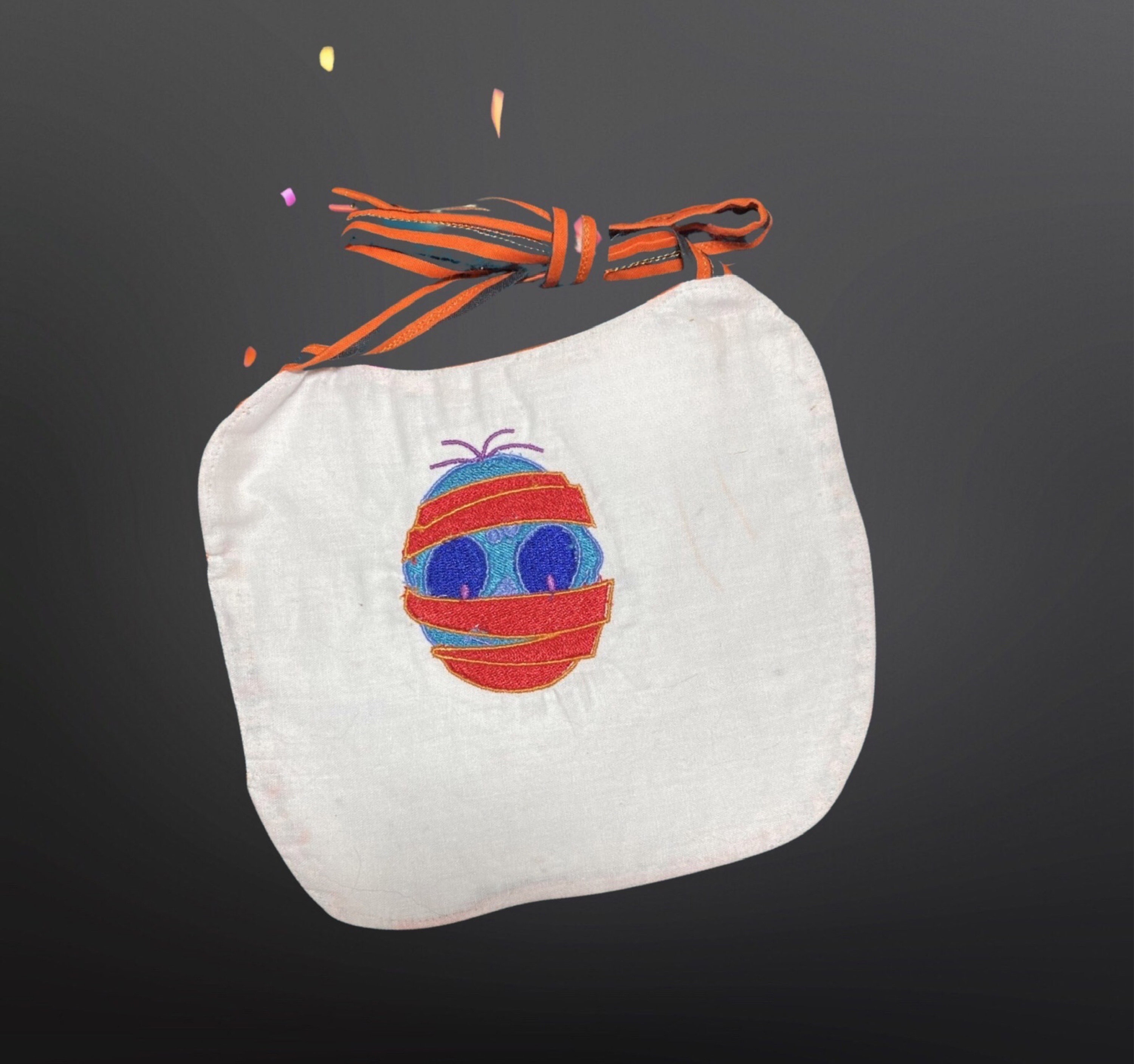 Goofy Looking Mummy Bib