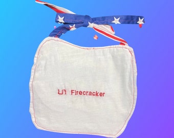 43. Lil Firecracker bib