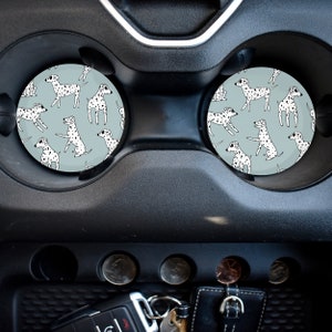 Dalmatian Spot Car Coaster Car Accessory Car Coaster Gifts Cup