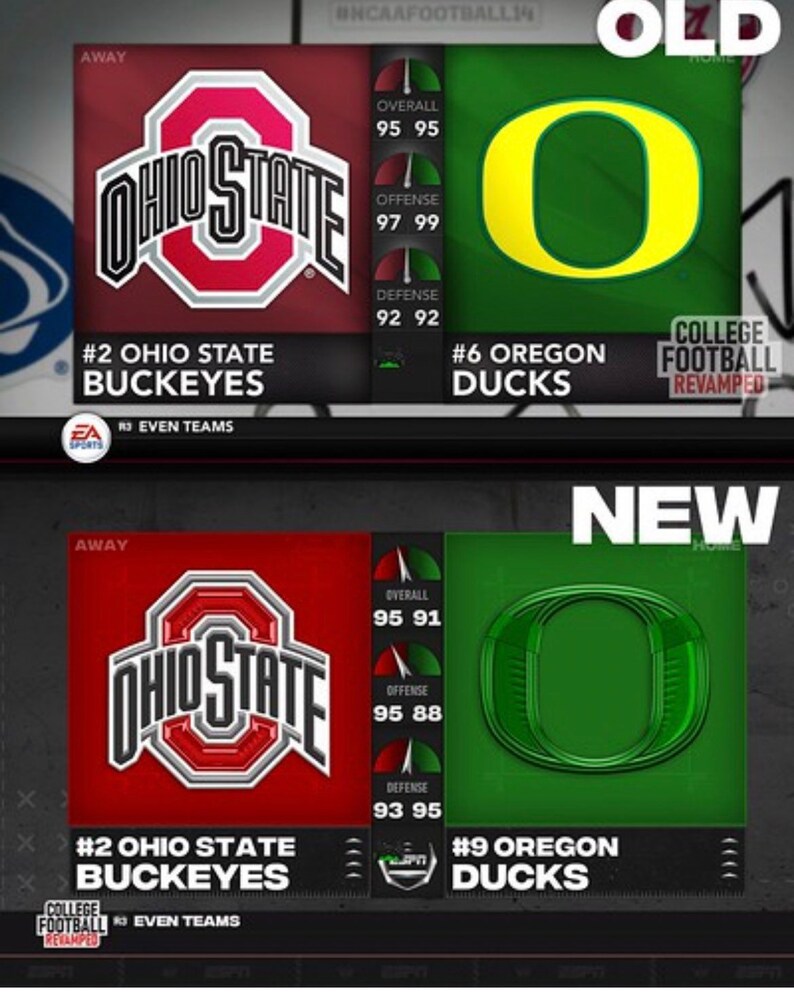 NCAA Football 14 REVAMPED V19 actual Game Included Etsy