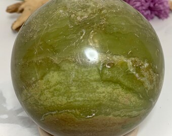 Green Opal Spheres - Crystal Sphere