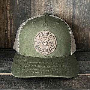 Happy Campwear Logo Hat - SnapBack Trucker Hat with Vintage Style