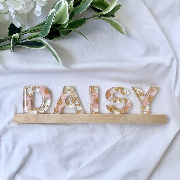 Resin Letters Etsy