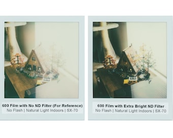 Filtro ND extra brillante para cámaras SX-70 / ¡Utilice película Polaroid 600 en su SX-70!