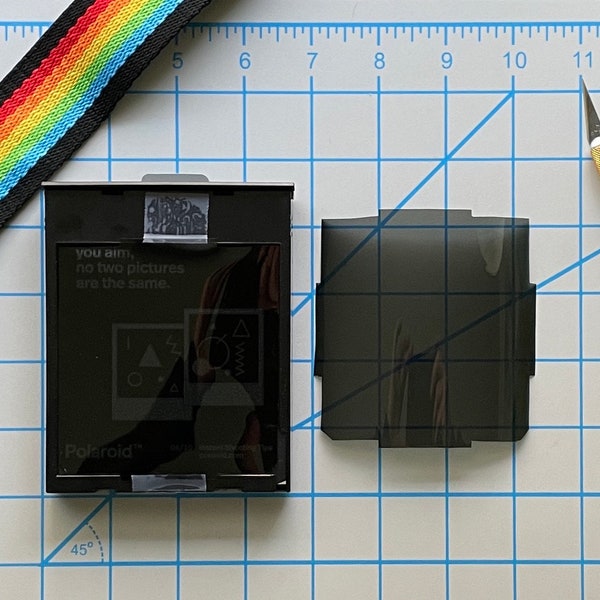 Handmade ND Filter for SX-70 Cameras | Use Polaroid 600 Film in Your SX-70!