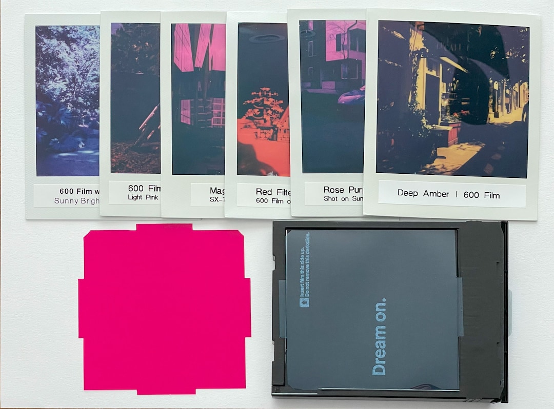 Duochrome Filters for Vintage SX-70 and Modern Polaroid 600 Cameras ...