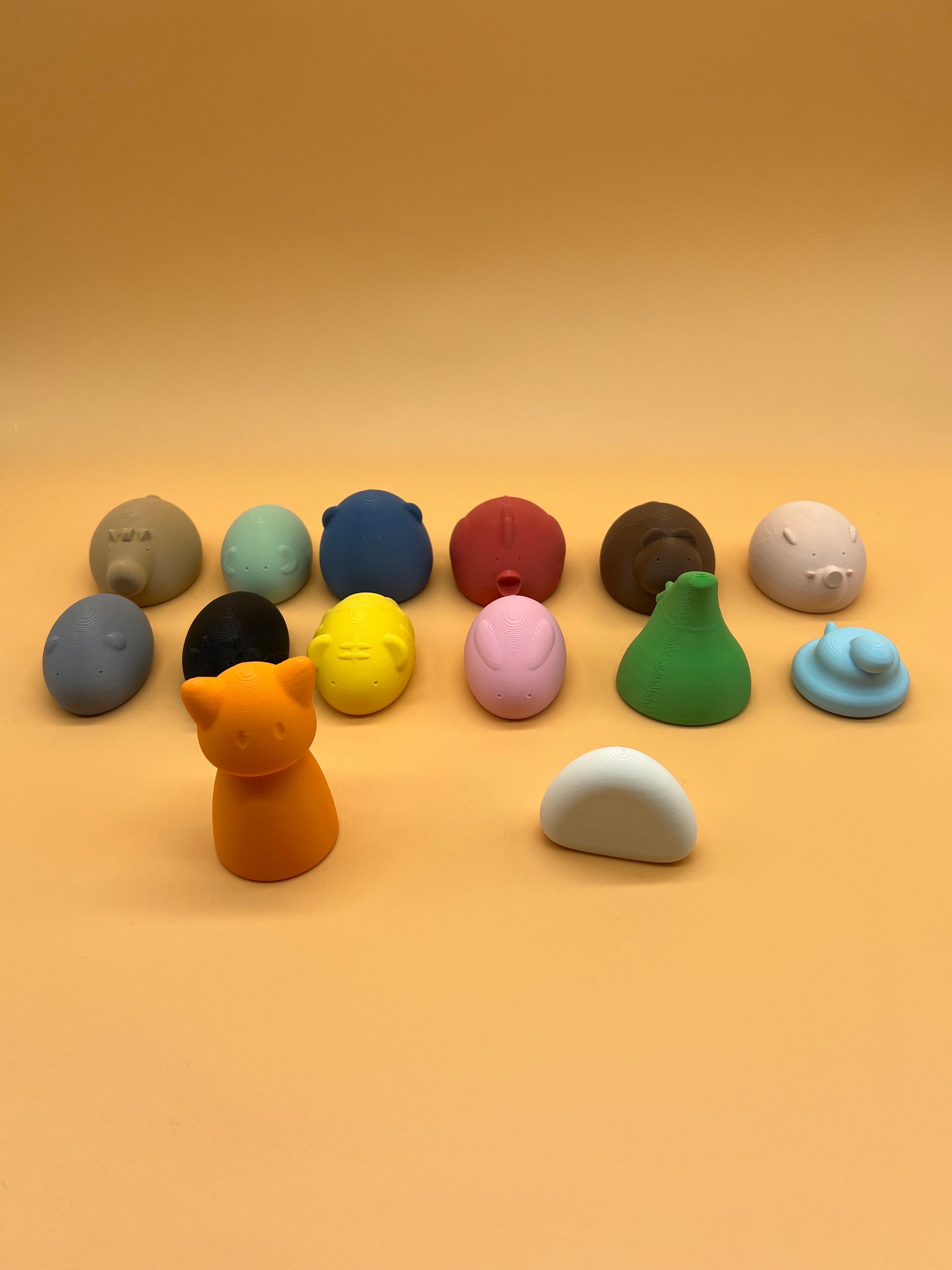 Chinese Zodiac Fruits Basket Stones