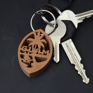 Guam Keychain Guamanian Seal