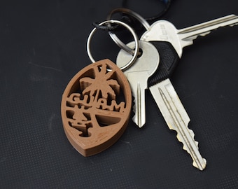 Guam Keychain Guamanian Seal