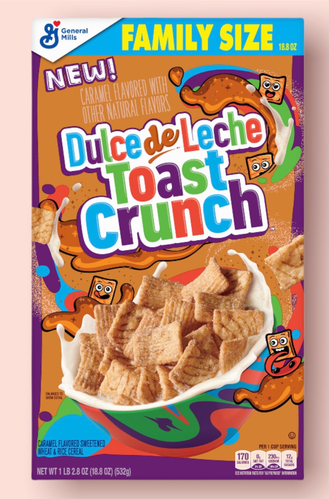 Dulce De Leche Toast Crunch Cereal Etsy