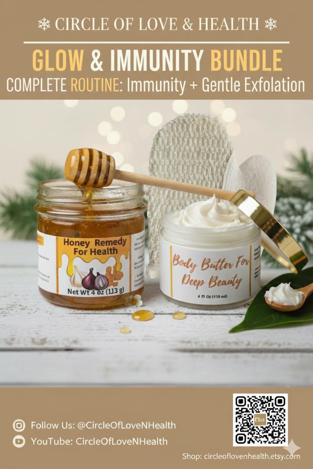 The Glow & Immunity Bundle - Etsy