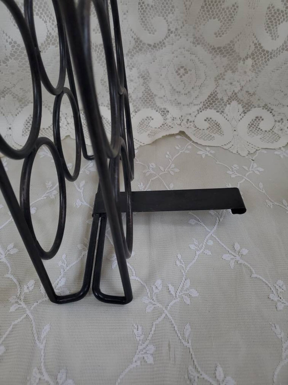 Mikasa Gourmet Basics 6 Wine Bottles Display Holder Foldable Rack Etsy