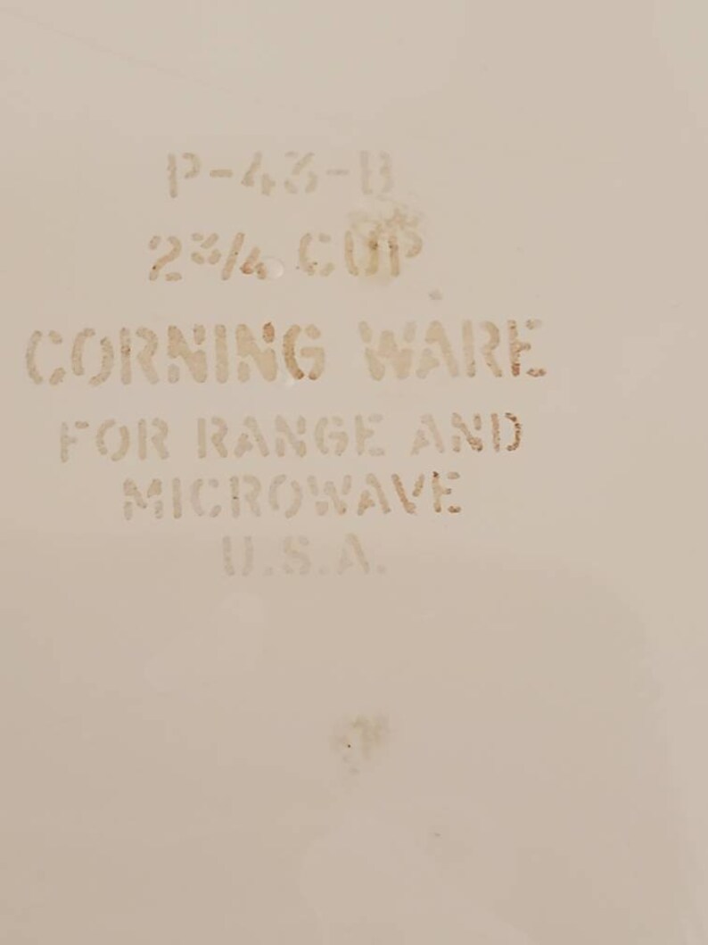 Vintage 4pc Oven Microwave Proof Corningware Blue Cornflower Etsy