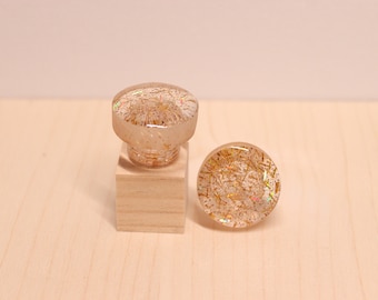 Champagne JAM / DANCE Plugs für Rollschuhe / Quad 15mm