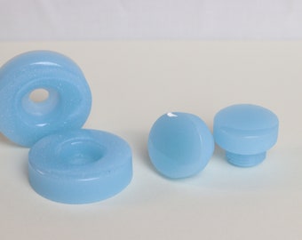 Enchufes JAM / DANCE azul cielo para patines / quads