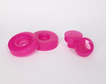 Drachenfrucht pink JAM / DANCE Plugs für Roller / Quad Skates / mit Glitzer