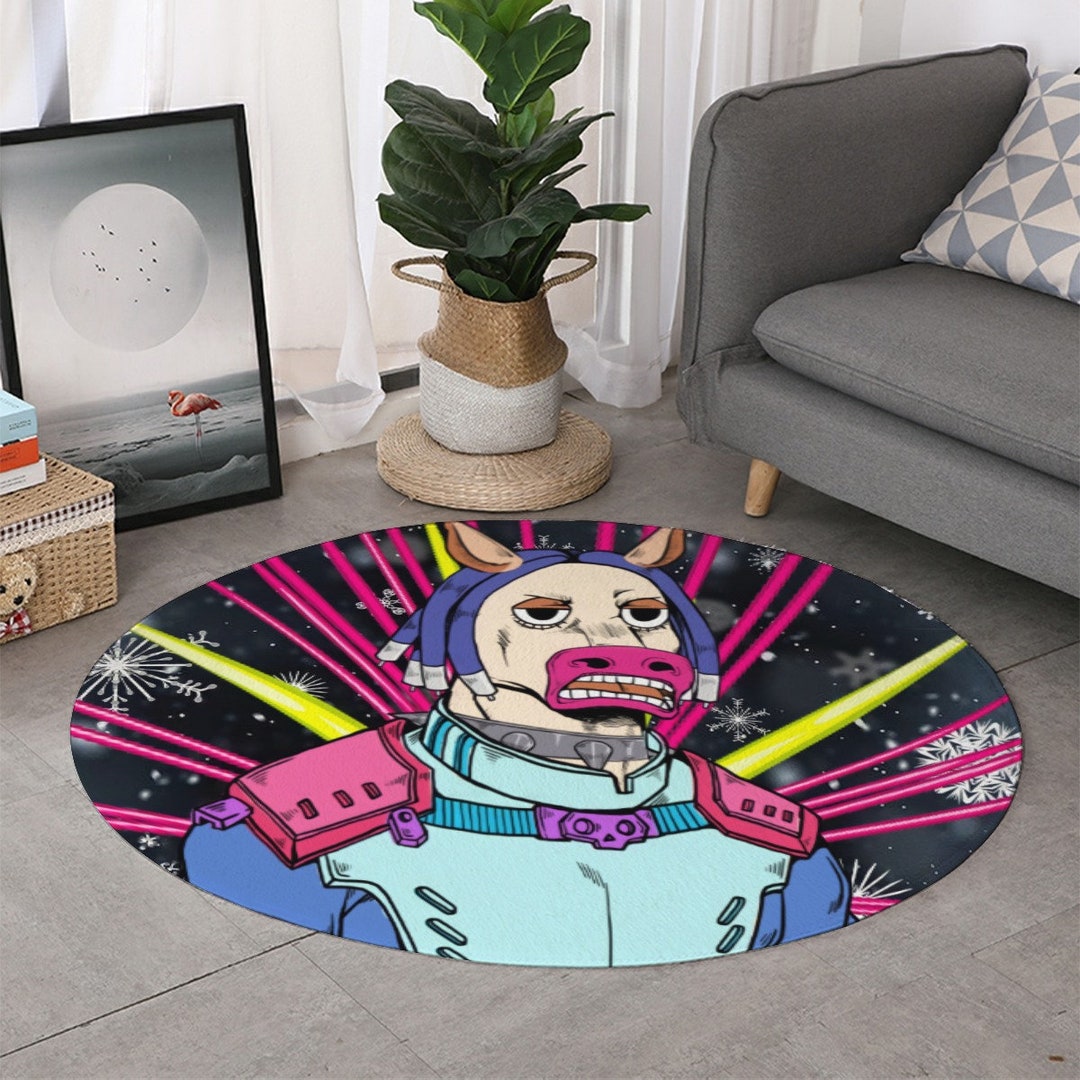 Nft Rug Custom NFT Space Horse Floor Mat - Etsy