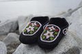 Women Leather Beaded Moccasins Floral Beaded Authentic Leather Moccasins product logo