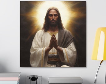 Gesù Cristo tono della pelle nera - Canvas Gallery Wraps