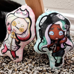 Splatoon 2 Pillow Keychains/ornaments! (READ DISCRIPTION)