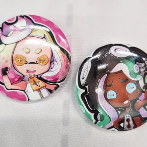 Splatoon 2 Button set! (READ DISCRIPTION)