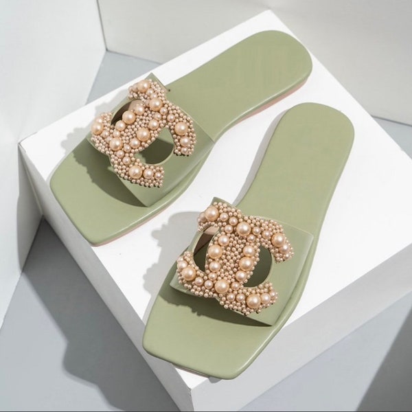 halie pearl sandals