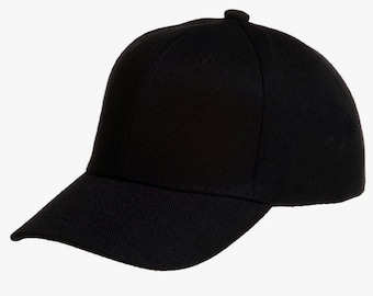 Black Baseball Cap