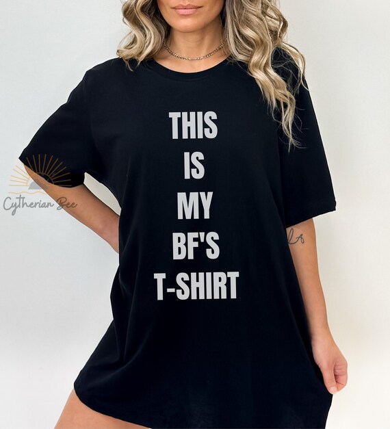 Sleep Tshirt for Women, Oversized Comfy Sleep Shirt, Boyfriend's Shirt 