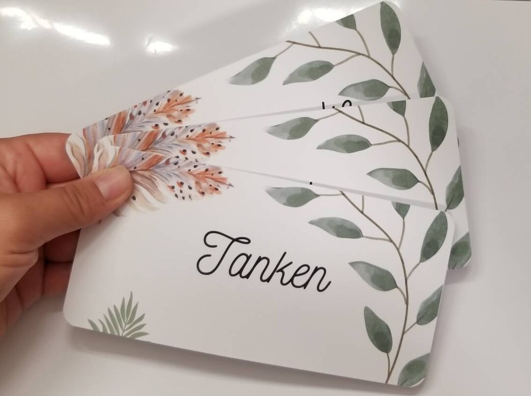 Budget Planner Cover Sheets Personalized Boho Suitable for A6 Envelopes ...