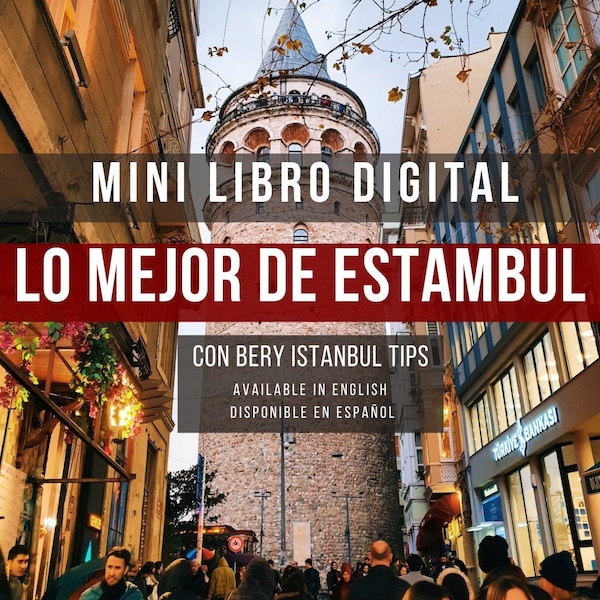 Estambul y Capadocia mini libro en ESPAÑOL