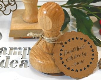 Individuelles Logo Stempel: Personalisiertes Business Branding