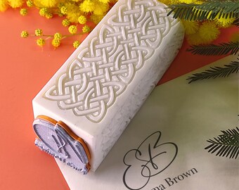 Engraved acrylic stamp for scrapbooking – Creative stationery and original gift